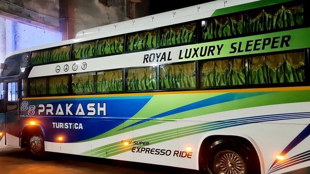Tripathy's|Odisha|Sleeper Coach|Non A/c Premium|LED Interiors|Comfort Wide Seats|Ashok Leyland 12 M смотреть онлайн