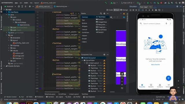 SCROLL VIEW || V and H || in Android Development || #10 || Developer Geeks Hub || by Rohit Singh смотреть онлайн