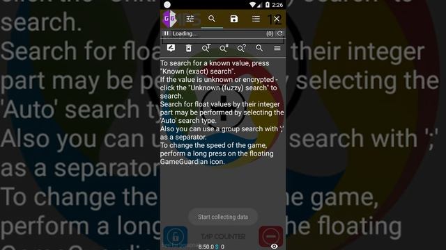 Hack Tap Counter without root via GO Multiple on Android 7.1.1 - GameGuardian смотреть онлайн