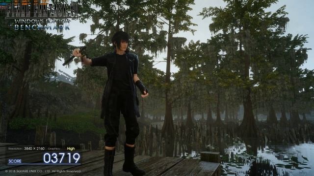 [4K] FINAL FANTASY XV WINDOWS EDITION Official Benchmark смотреть онлайн