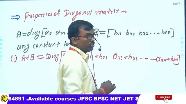 Linear Algebra | Matrix and there Properties | Mathematical Science | JET | UGC NET | RAVINDRA SIR смотреть онлайн