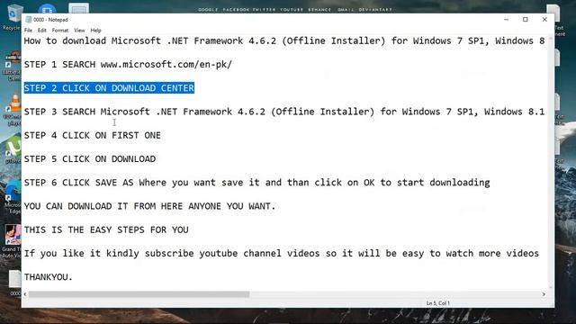 Microsoft .NET Framework 4.6.2 Offline for Win 7 SP1, Win 8.1, Win 10, Win 10 Update смотреть онлайн