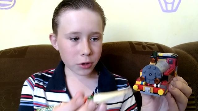 LEGO самоделка Паровоз смотреть онлайн