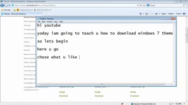 Download and install windows 7 themes смотреть онлайн