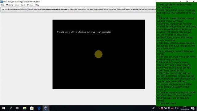 Langkah - Langkah Install Windows Server 2008 di virtual box смотреть онлайн