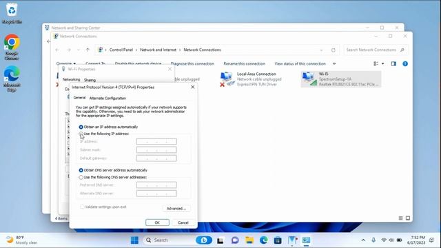 How to change your IP address in windows. смотреть онлайн