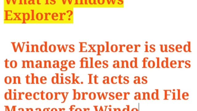 What is Windows Explorer? Or Define Windows Explorer #easylearneverything.1onlinefree смотреть онлайн