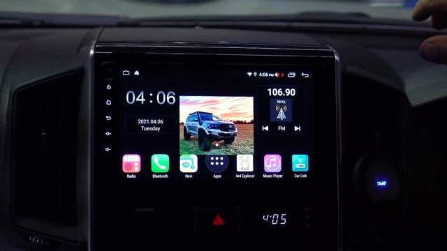 Hema on your Head Unit EC OFFROAD 9 Inch Android Screen смотреть онлайн