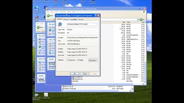 CoCreate Modeling Türkçe - Arayüz nasıl Türkçeye çevrilir - Windows XP смотреть онлайн