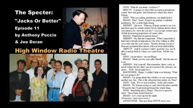 The Specter episode 11 - Jacks Or Better by High Window Radio Theatre смотреть онлайн