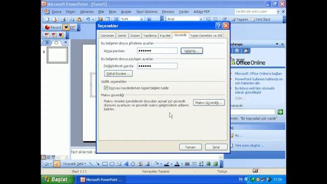 Microsoft Office 2003: PowerPoint Sunu Güvenliği смотреть онлайн