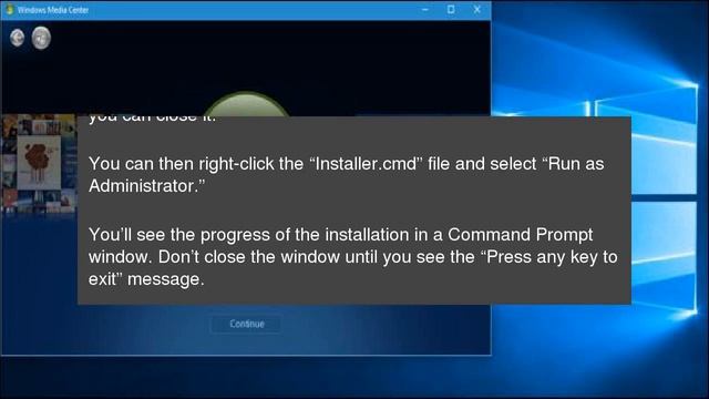 How to Install Windows Media Center on Windows 10 смотреть онлайн