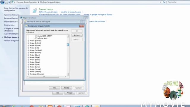 Comment ajouter la langue arabe ou (autre langue) sur windows 7 смотреть онлайн