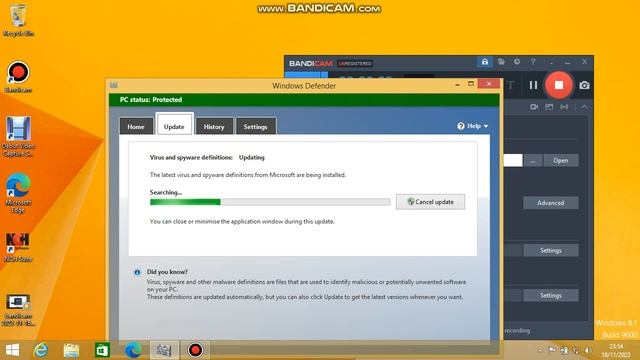 can you install windows defender updates on windows 8.1 in november 2023. смотреть онлайн