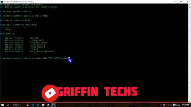 How to Find Wifi Password using CMD prompt, windows 10” #Techsupport @voicetvrwanda #hackingcourse смотреть онлайн