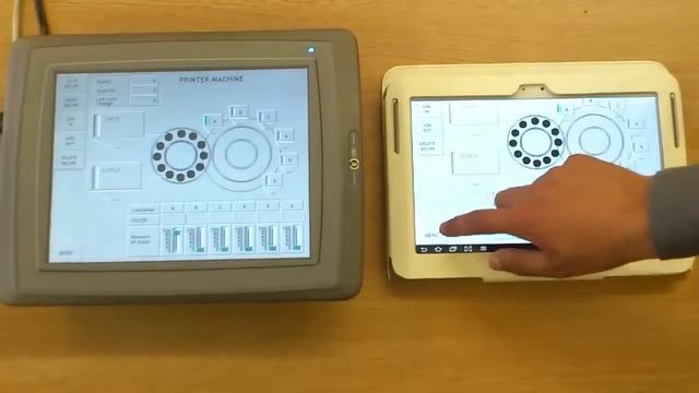 Remote access to E1000 HMI from Android or iPhone using VNC смотреть онлайн