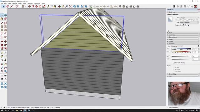 Jesse's Pool House - Schematic Design to Construction in SketchUp смотреть онлайн