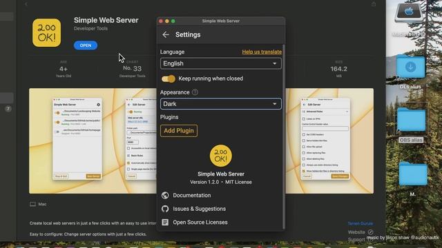 Simple Web Server Mac App Store Basic Overview смотреть онлайн