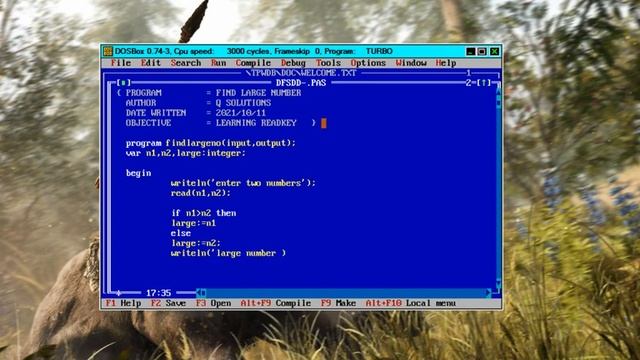 Pascal tutorial lesson 4 | How to use readkey command for your programs | Q SOLUTIONS #pascal смотреть онлайн