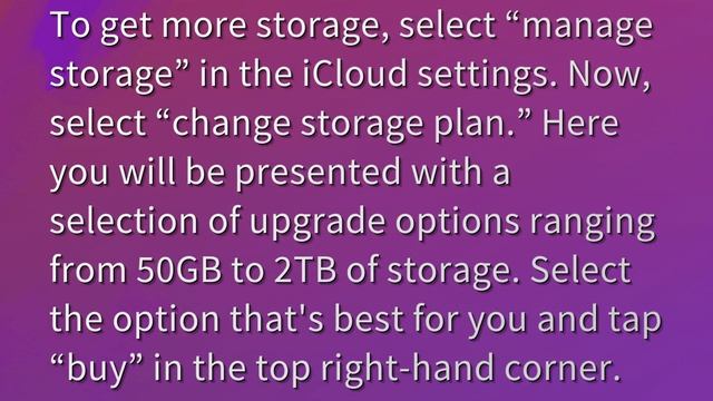 How can I get unlimited iCloud storage? смотреть онлайн