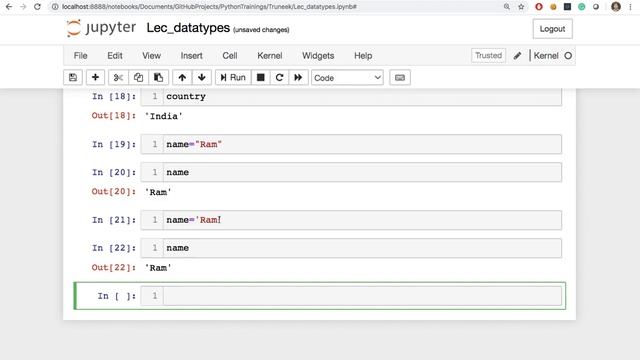 Datatypes & Variables | Python | Easy Explanation | 2022 | Python Tutorials for Beginners смотреть онлайн