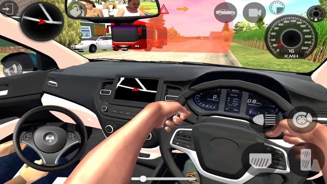 Hyundai Verna Famous Car Driving | gadi game #40 Realistic Car Game смотреть онлайн