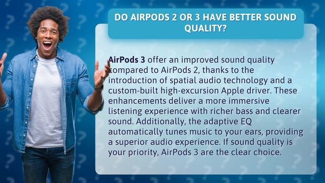 Do AirPods 2 or 3 have better sound quality? смотреть онлайн