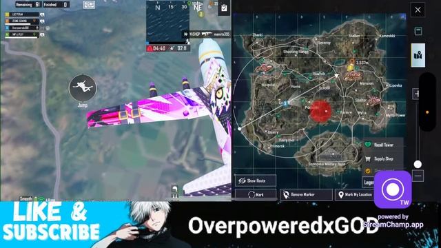 OverpoweredGOD IS LIVE WITH BGMI ON IPHONE 15 PLUS смотреть онлайн