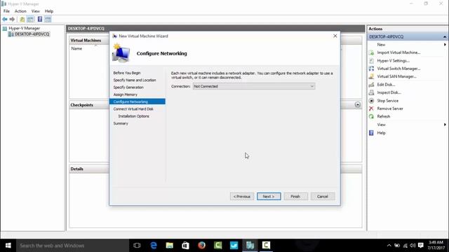 How to Make a virtual computer in hyper-v (hyper-v part=02) смотреть онлайн