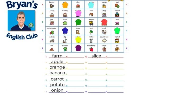 Bryan's English Club: Come On Everyone 1.3 Guided Word Association смотреть онлайн