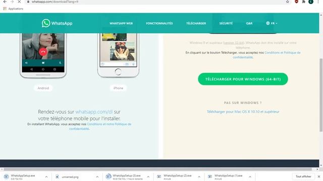 comment installer WhatsApp pour windows смотреть онлайн