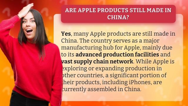 Are Apple products still made in China? смотреть онлайн