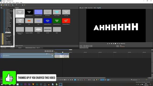 How To: Text Animation Like Markiplier in Vegas Pro 15 смотреть онлайн
