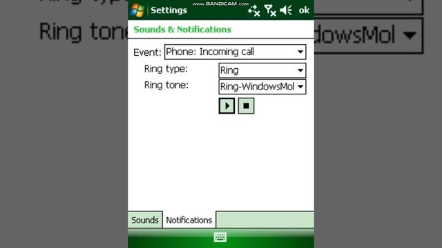 How to PLAY A RINGTONE in Windows Mobile 6.1.4 смотреть онлайн