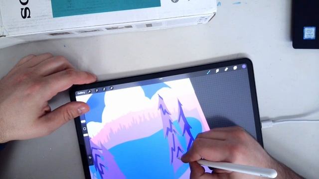 Procreate Tutorial: Landscape смотреть онлайн