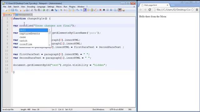 50 JavaScript Tutorial for Beginners 50 Confirmation box | Computer Monk 🔴 смотреть онлайн