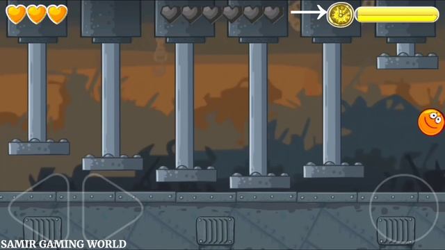 Orange Ball in Red Ball 4 Time Race Green Hills Vs Box Factory Vs into the Caves смотреть онлайн