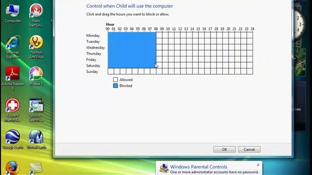 Vista Parental Controls смотреть онлайн