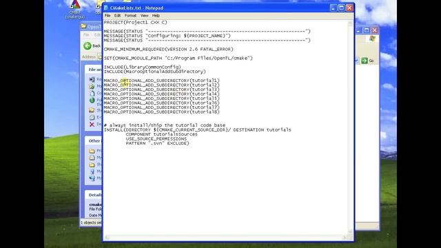 Setting up an OpenTL project using CMake смотреть онлайн