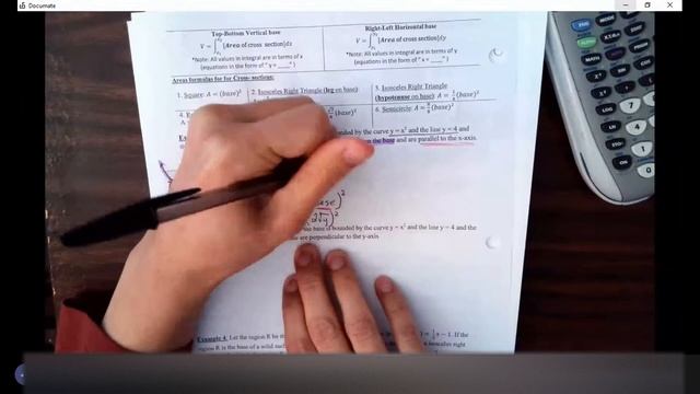 7.2c Volume by Cross Section Notes смотреть онлайн