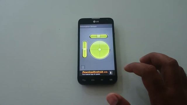 LG L70 D325 Orientation Sensor test смотреть онлайн