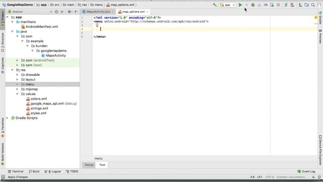 Google Map API Integration with Option Menu of Google Map Type in Android Studio | Kundan Kumar смотреть онлайн