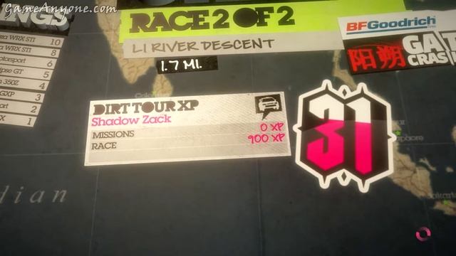 DiRT 2 - Part 70 "Gate Crasher - Li River Hillclimb & Li River Descent" [1080p] смотреть онлайн