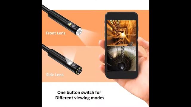 AMITER Dual Lens Endoscope Camera, 1080P WiFi Borescope with Phone Holder https://amzn.to/3eM8YPu смотреть онлайн
