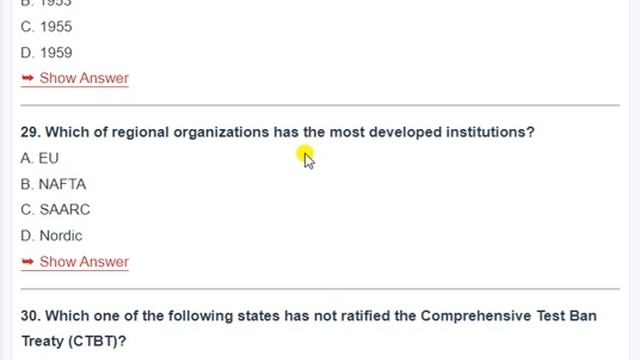 International Organizations | Regional Organizations| IGOs |NGOs |PPSC Political Science MCQs смотреть онлайн