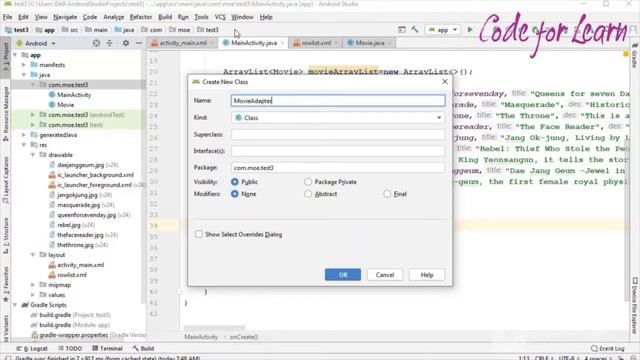How to write Custom List view in Android смотреть онлайн