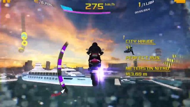 RACE WITH DUCATI MONSTER 1200 IN ASPHALT 8 смотреть онлайн