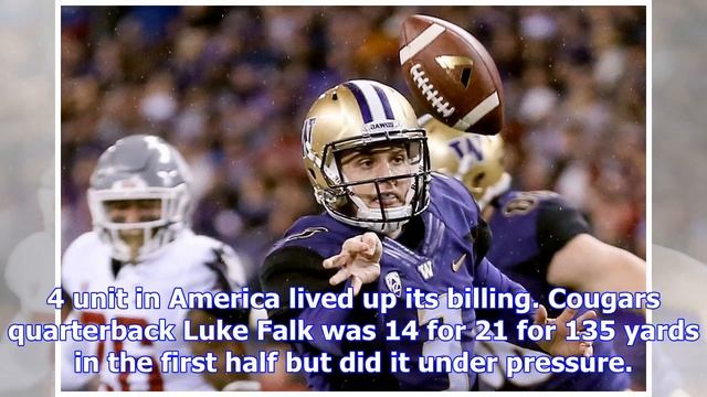 Easy as apple pie: huskies rout cougars 41-14 смотреть онлайн