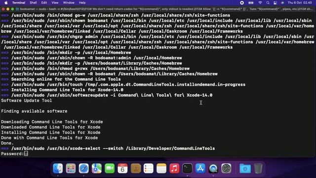 Installing Brew / Homebrew On MacOS Monterey
