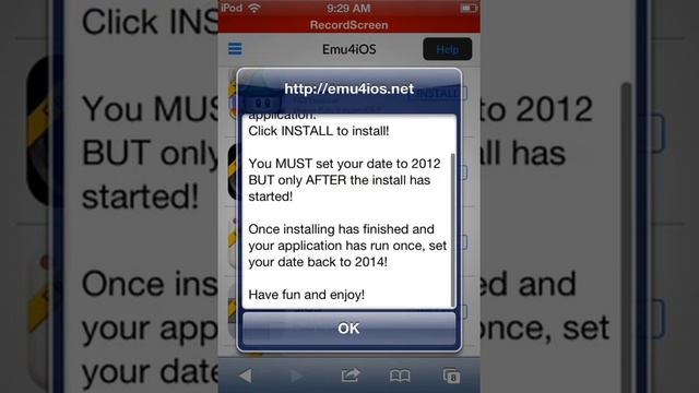 How to install screen recorder for ios 6 for free! смотреть онлайн